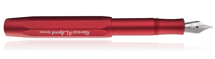 Kaweco AL Sport Fountain Pens in Red