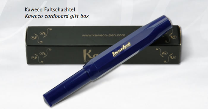 Kaweco Classic Sport fountain pen packaging review