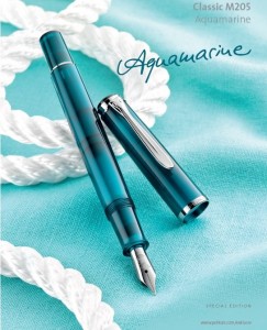 Pelikan Classic M205 Aquamarine Demonstrator Fountain Pen