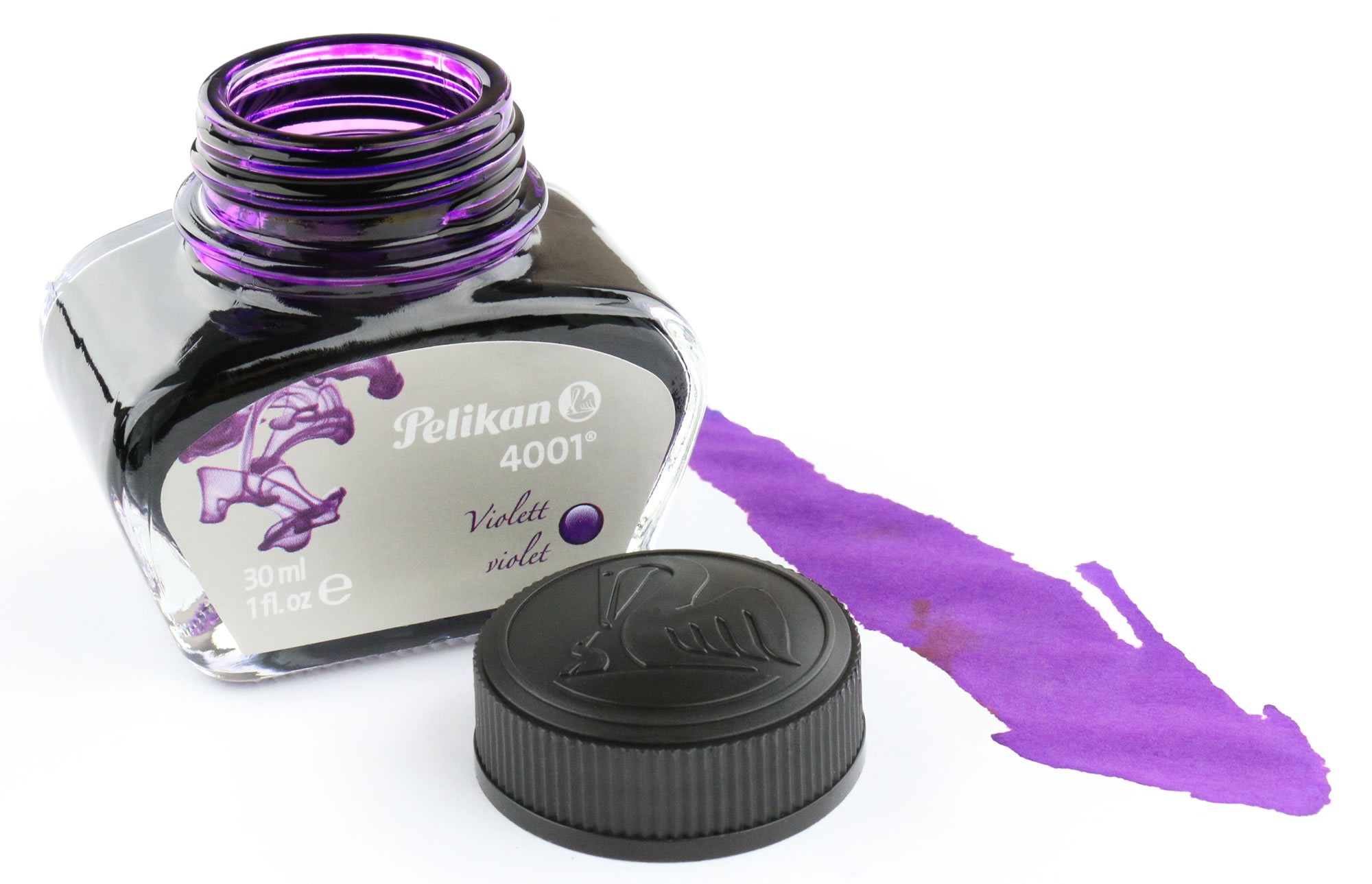 verloving Stroomopwaarts artikel Pen Chalet Ink Review & Giveaway: Pelikan 4001 Violet Ink - Pen Chalet