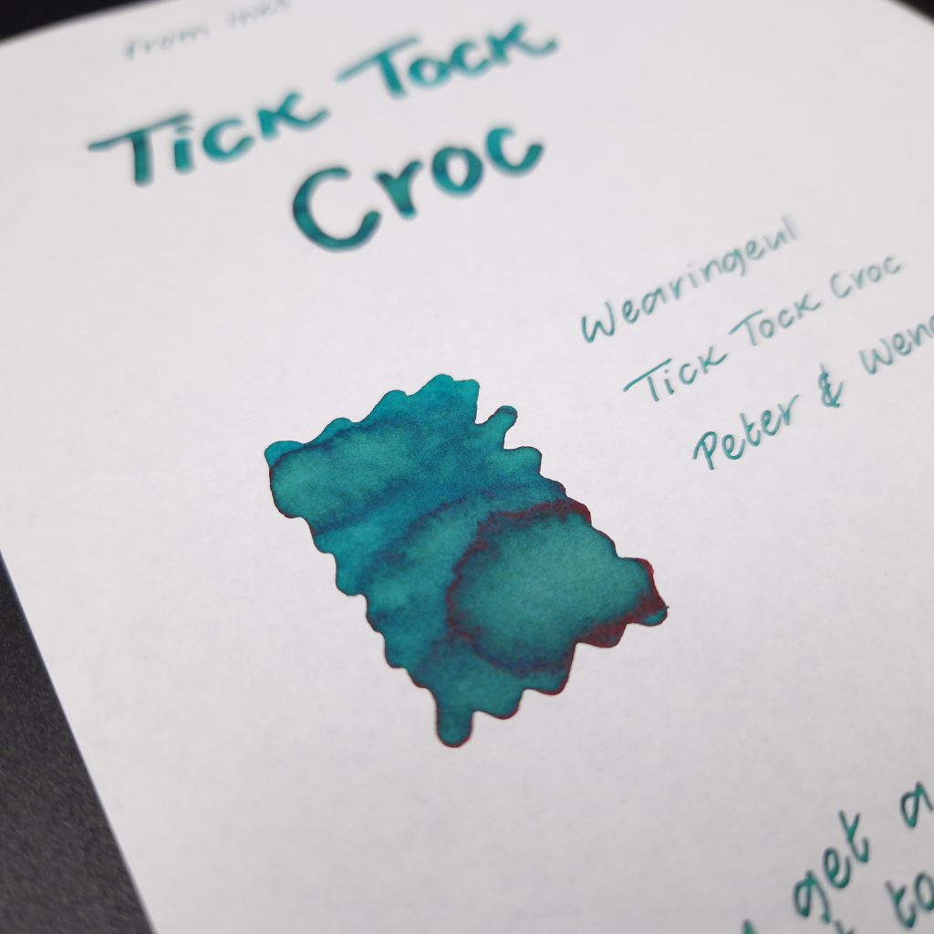 Wearingeul Tick Tock Croc ink swatch
