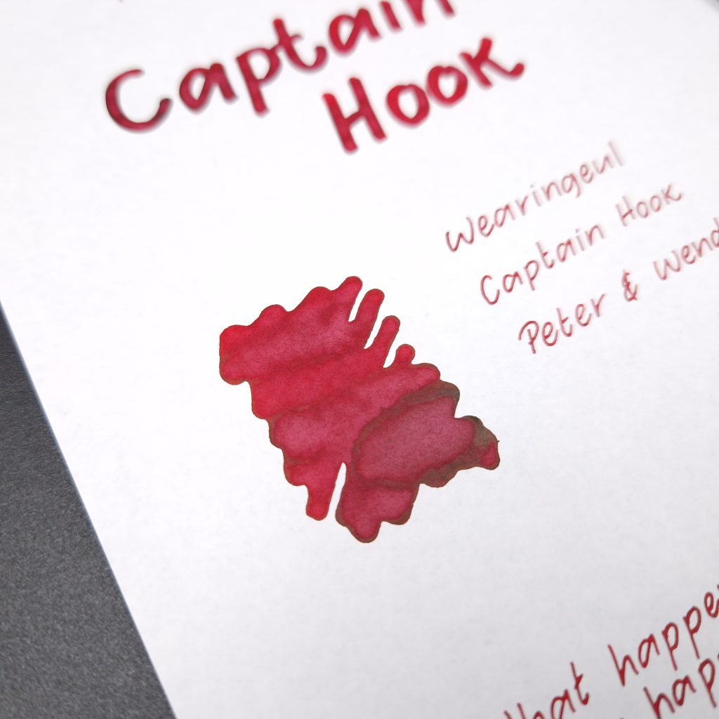 Wearingeul Captain Hook ink review