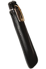 Aston Leather Two Pen Slip Pen Carrying Cases
